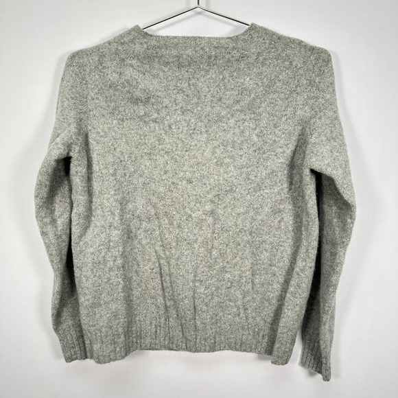 FILSON Gray Knit Wool Minimalist Sweater Large - Picture 4 of 4